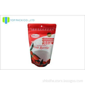 Moisture Proof Stand Up Food Pouches For Goji Berries Packa